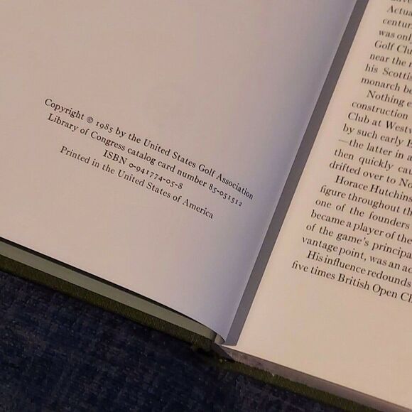 Fifty Years of Golf Book by Horace G. Hutchinson Vintage Ltd Ed Book HC w Case - Picture 8 of 12